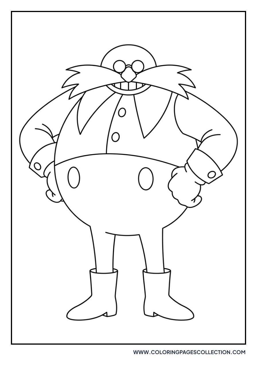 Classic Dr. Eggman Standing