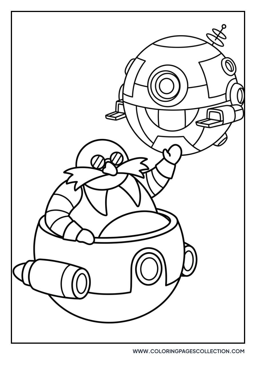 Eggman and the Death Egg