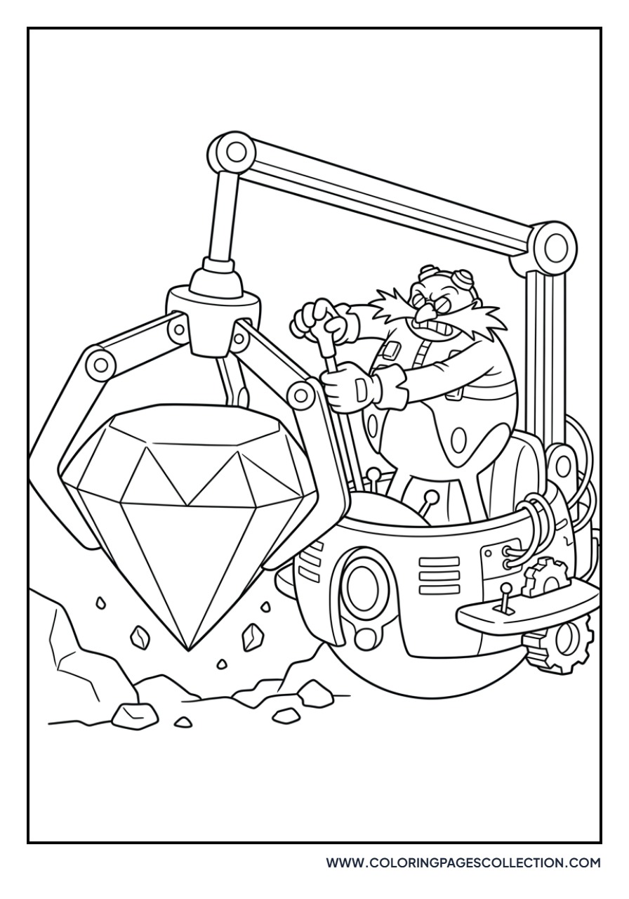 Eggman and the Master Emerald
