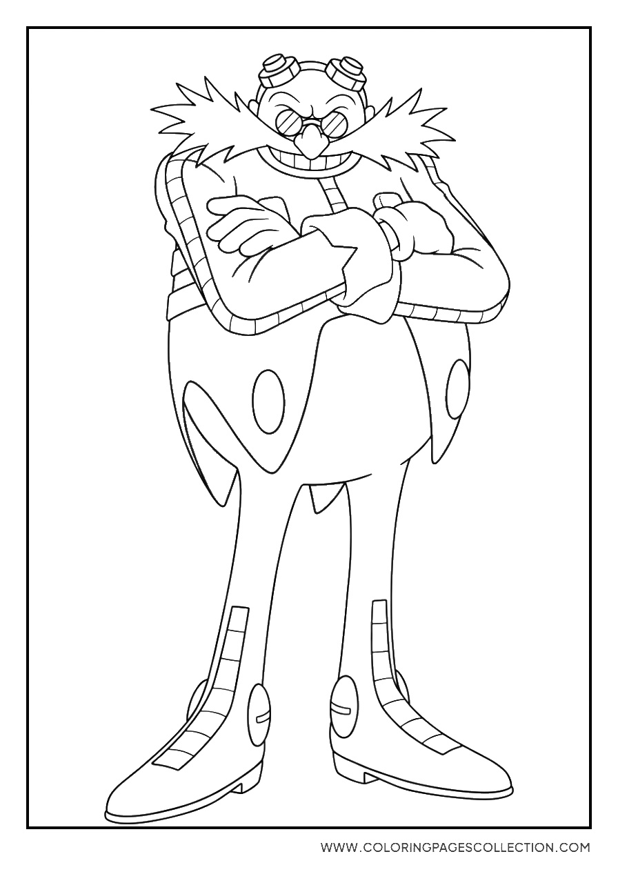 Eggman Crossing His Arms