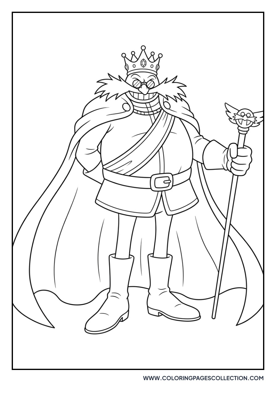 Eggman in a Cape