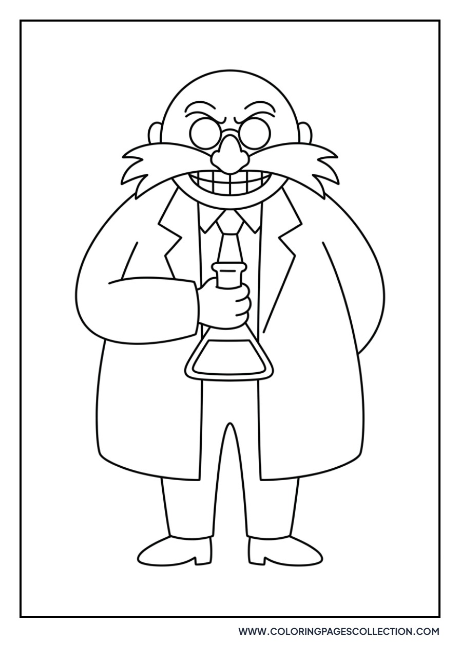 Eggman in a Lab Coat
