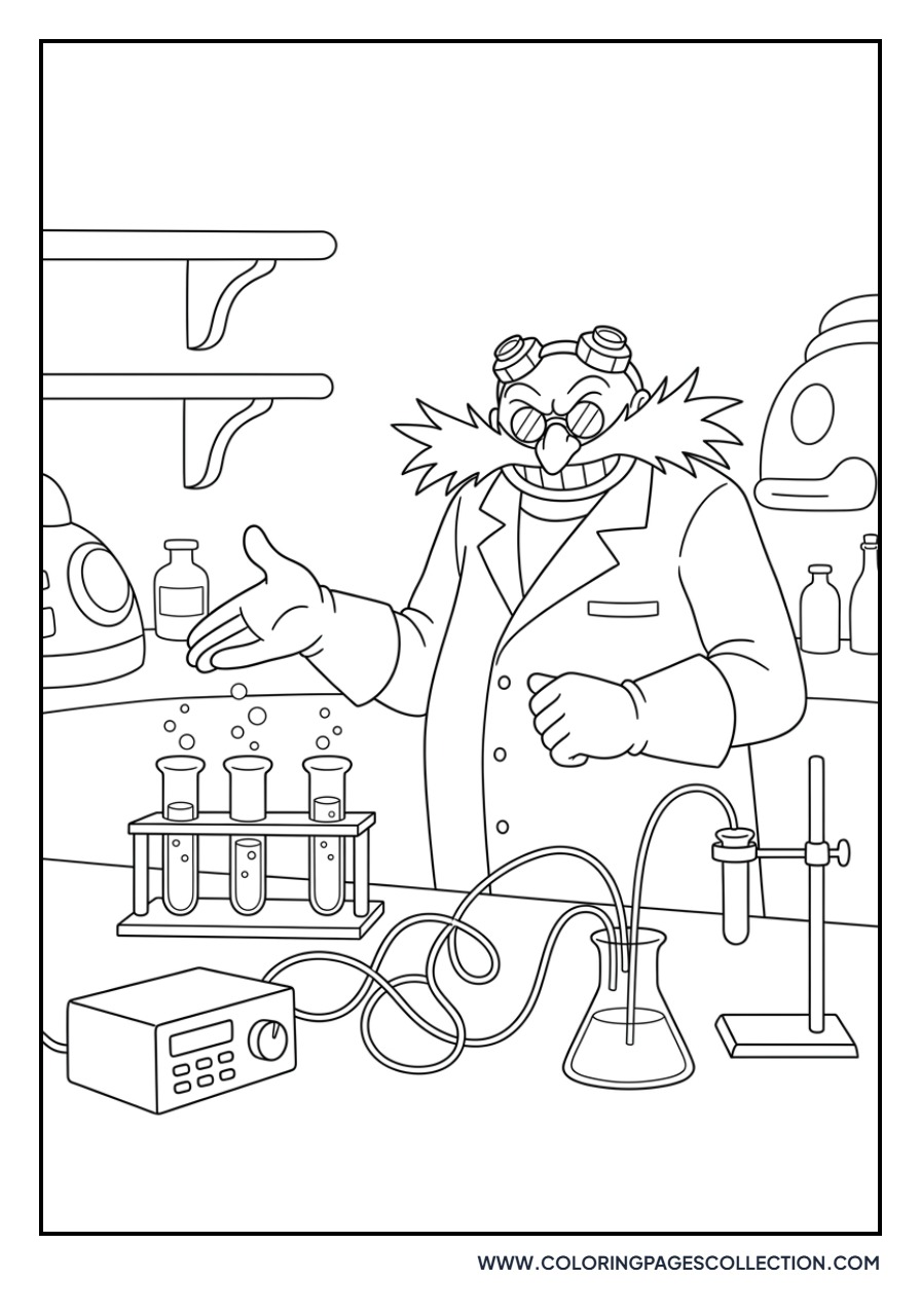 Eggman in a Lab