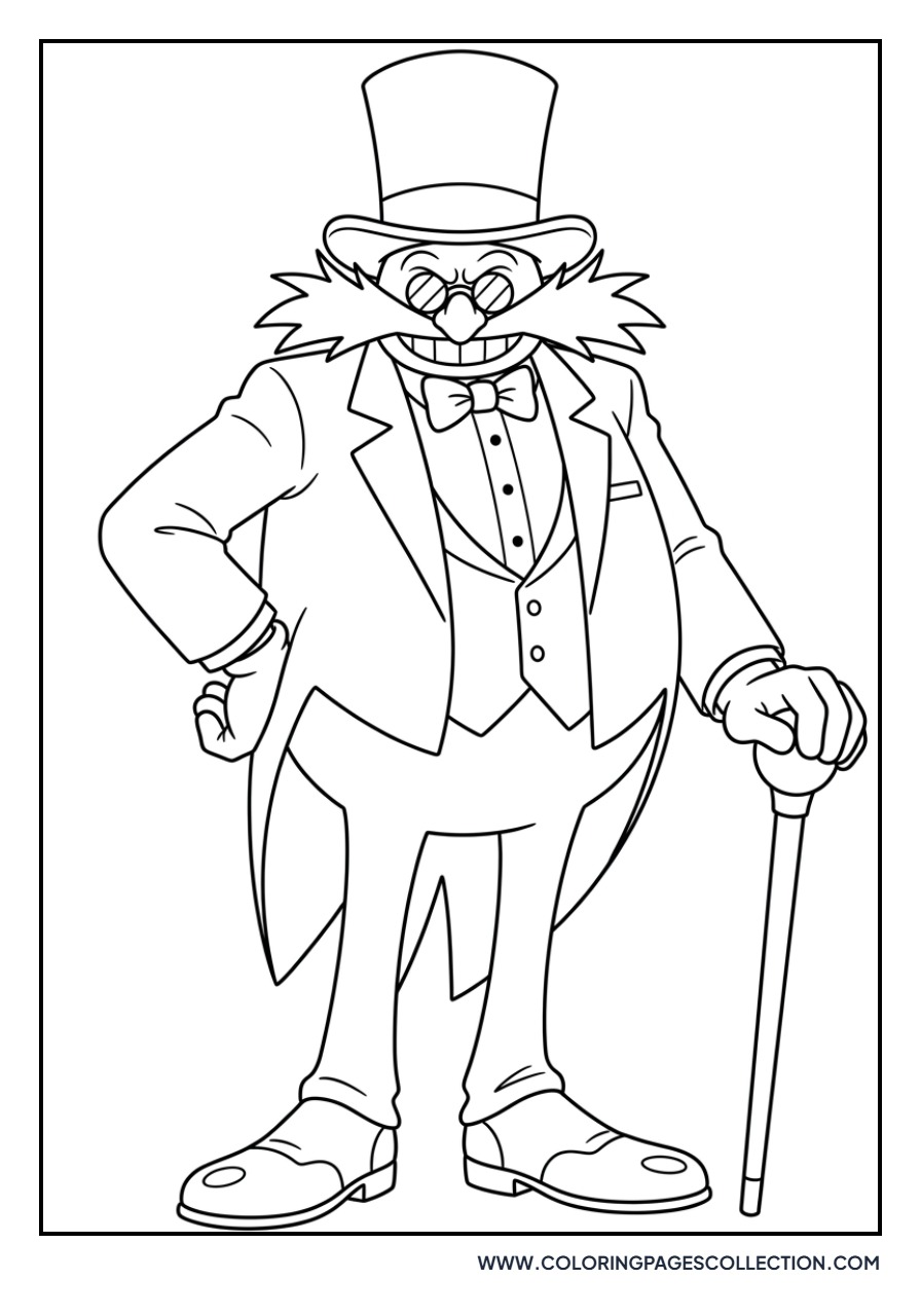 Eggman in a Tuxedo