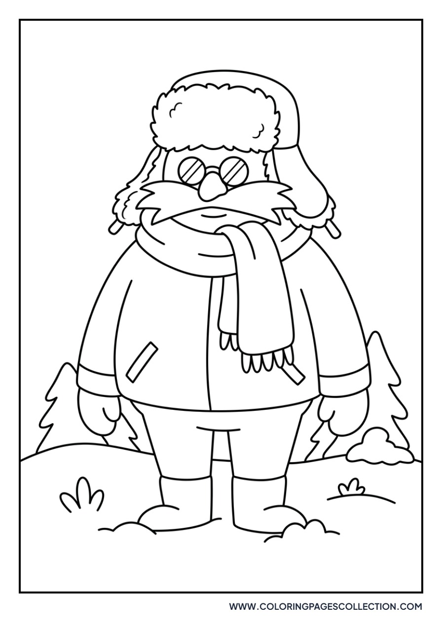 Eggman in the Winter