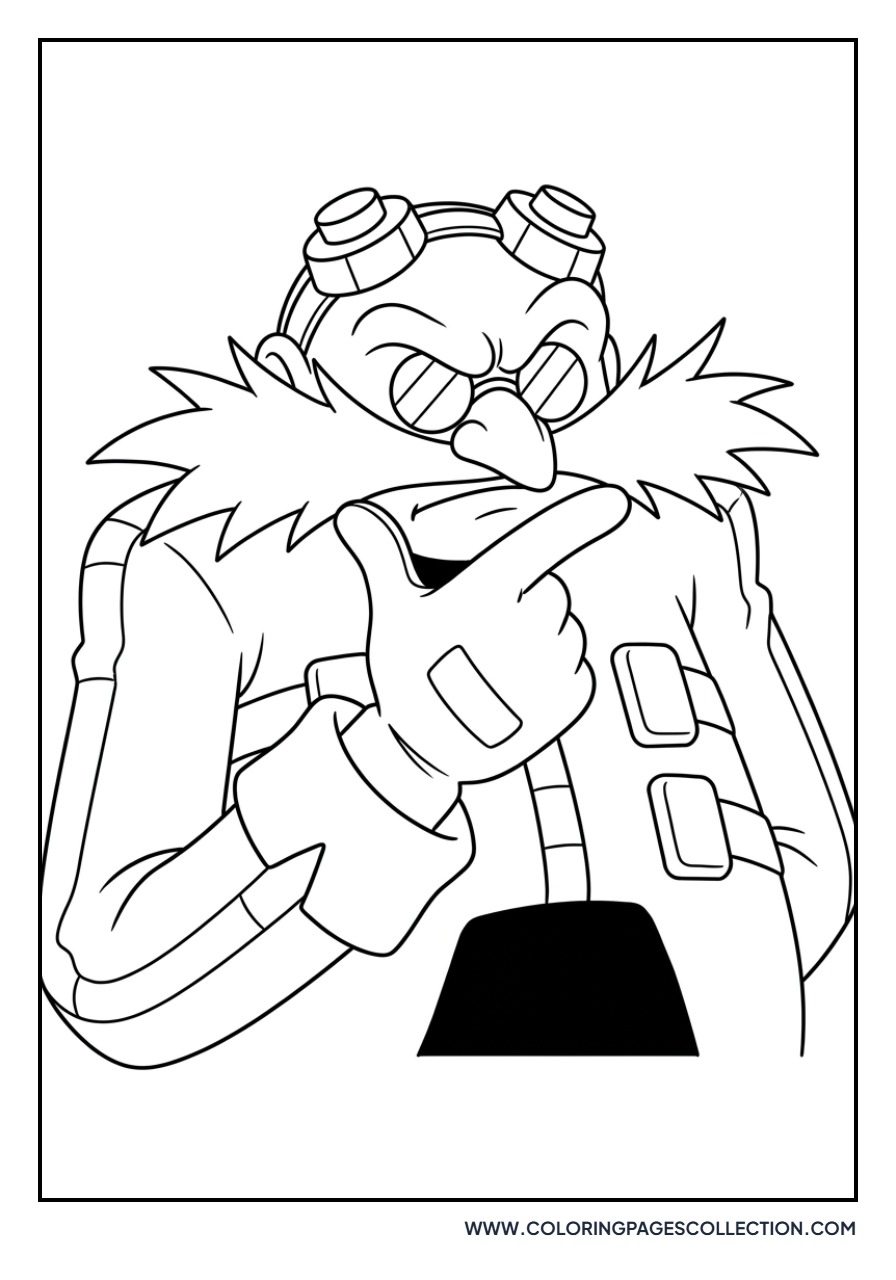 Eggman Thinking Deeply