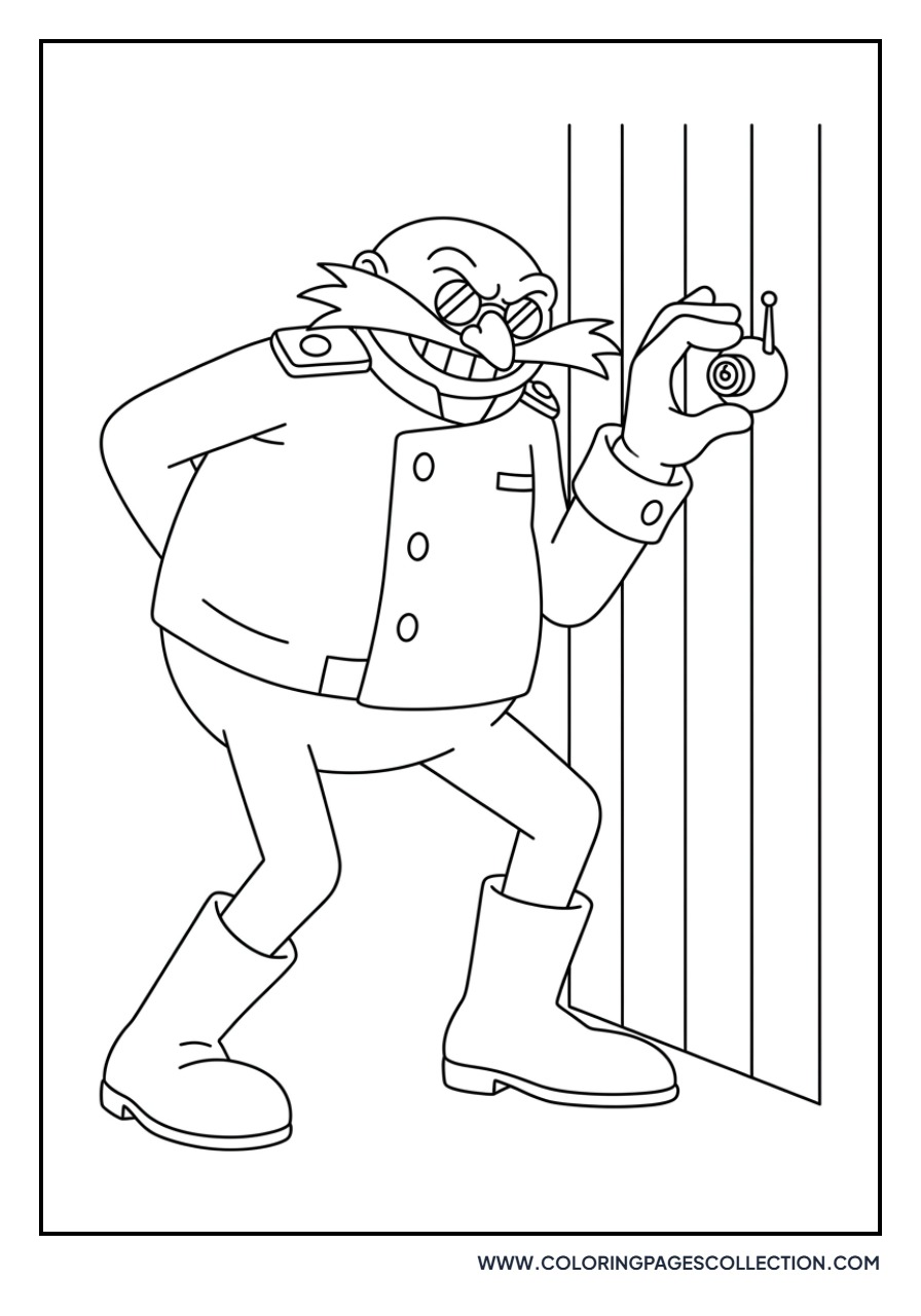 Eggman with a Spy Camera