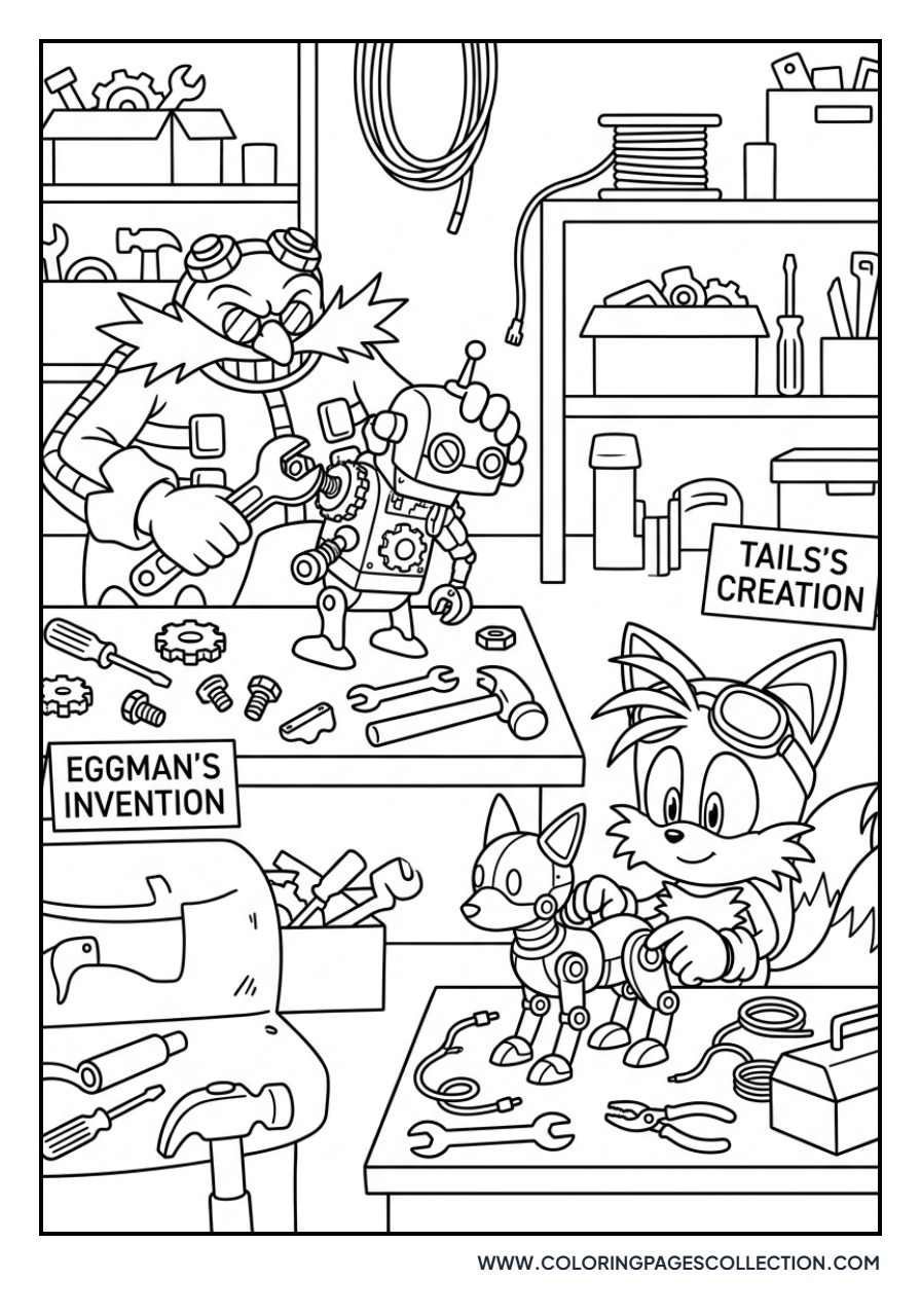 Eggman with Tails
