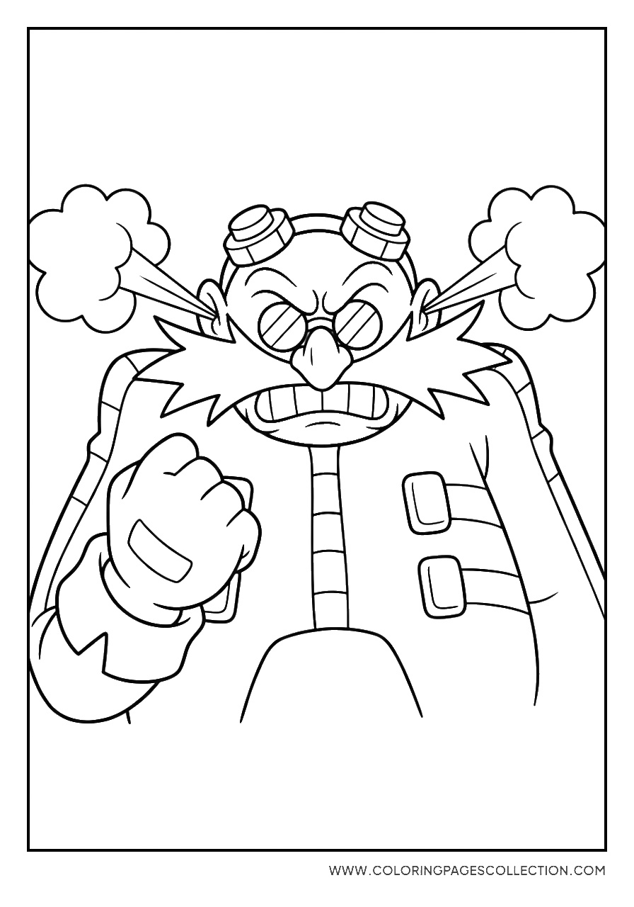 Eggman's Angry Face