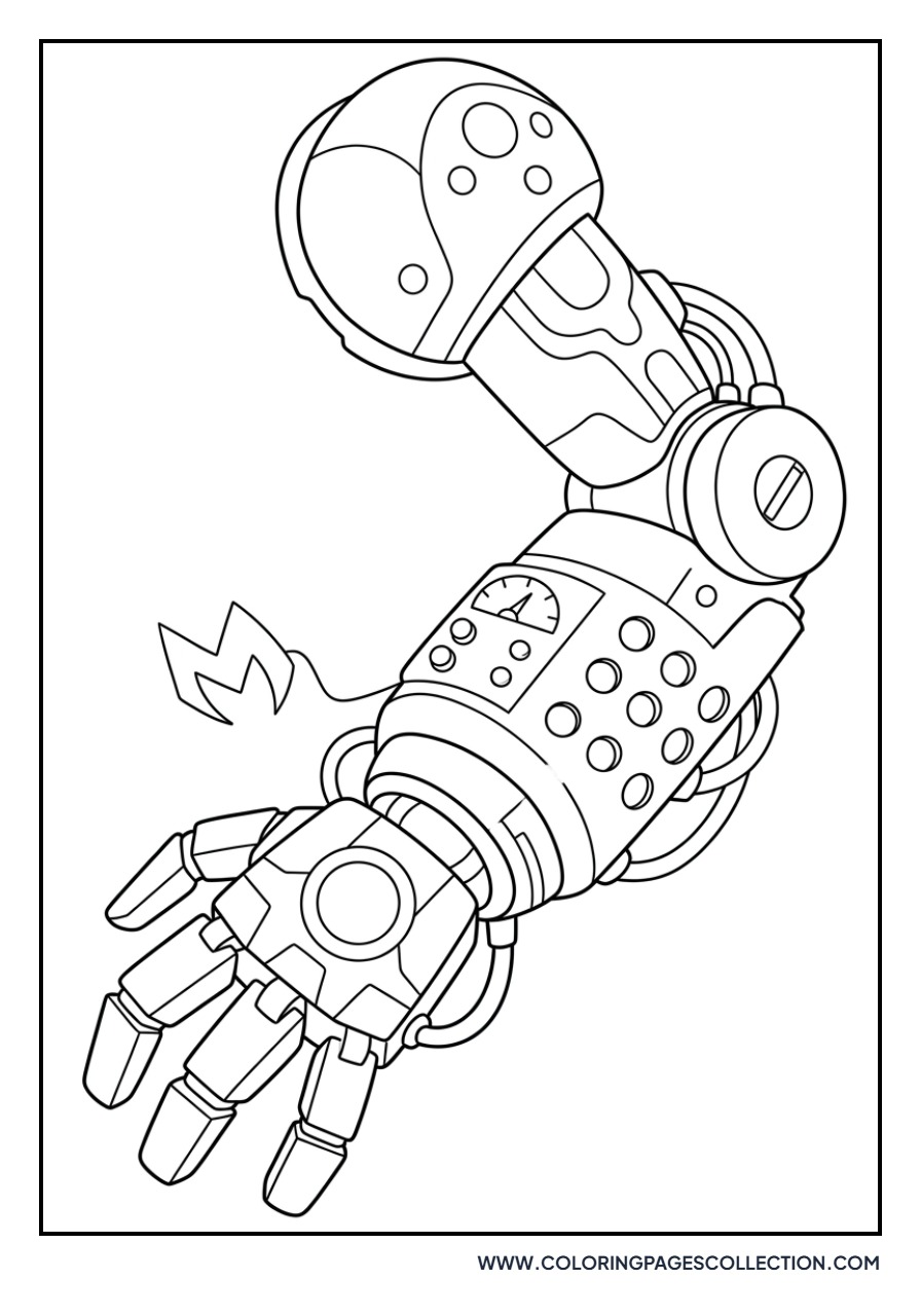 Eggman's Mechanical Arm