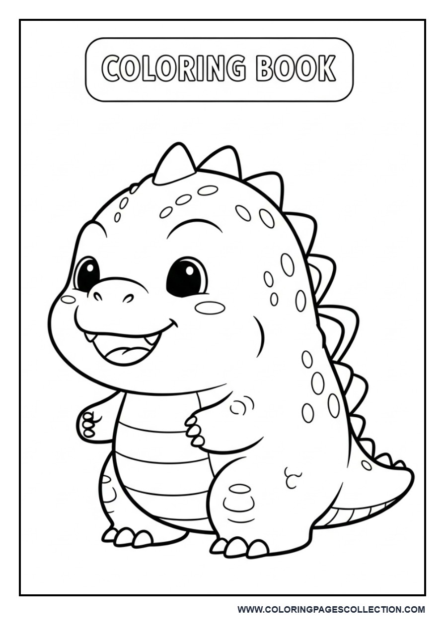 Cute Chibi Godzilla