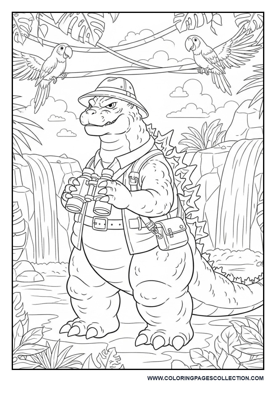 Jungle Explorer Godzilla