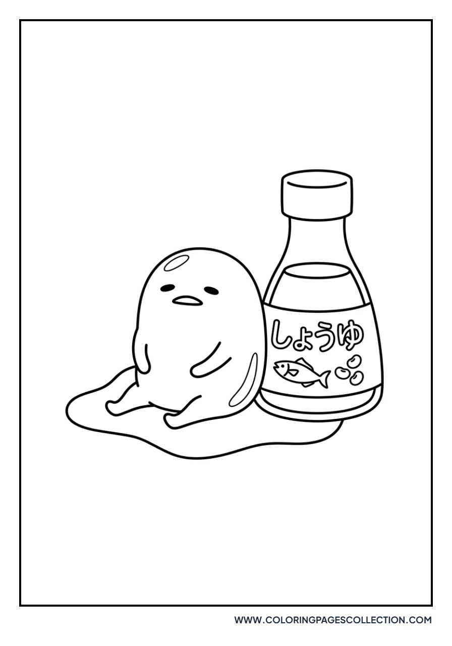 Gudetama and Soy Sauce