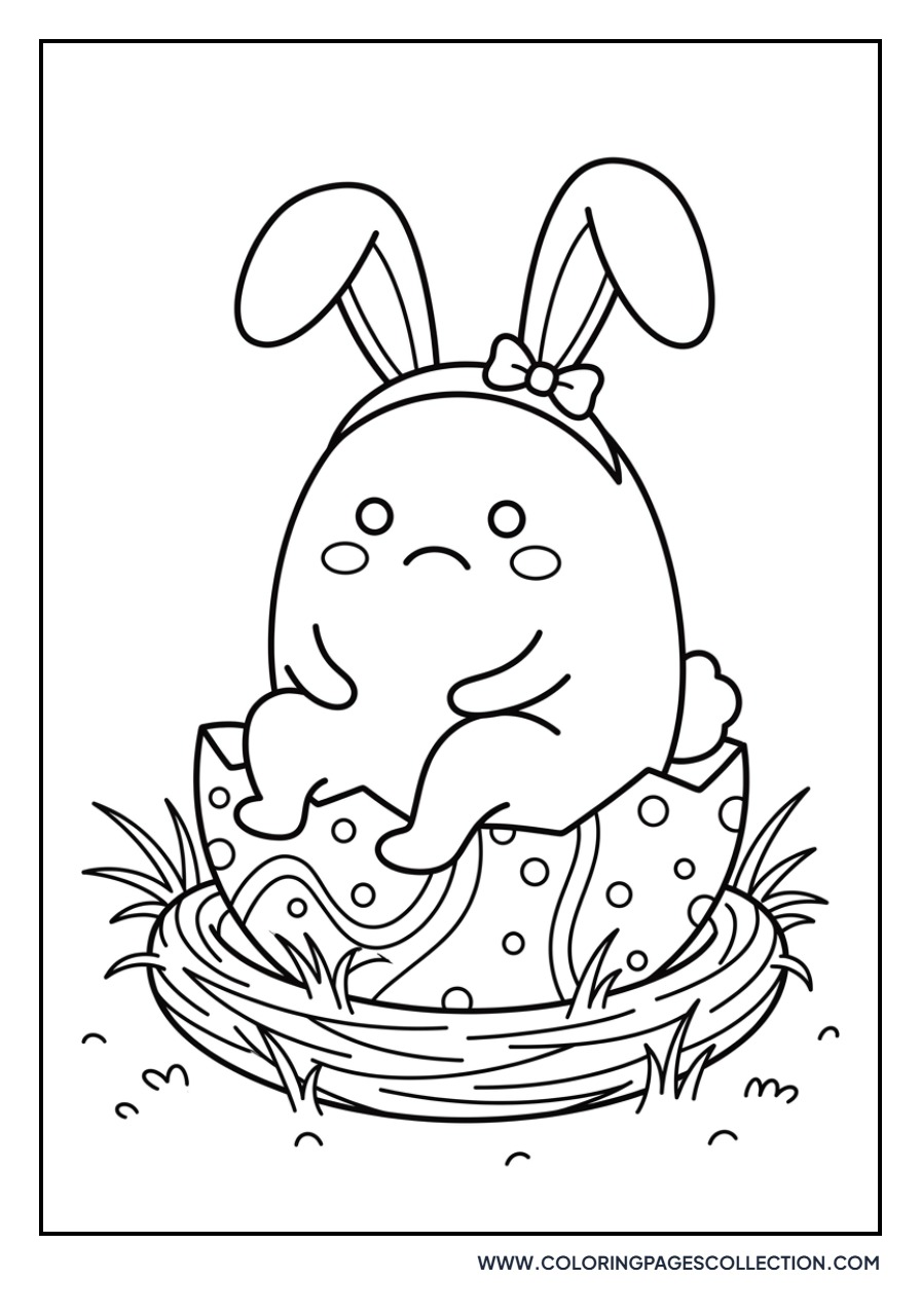 Gudetama as a Bunny