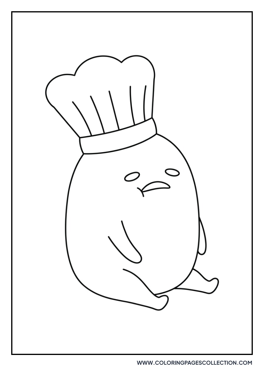 Gudetama as a Chef