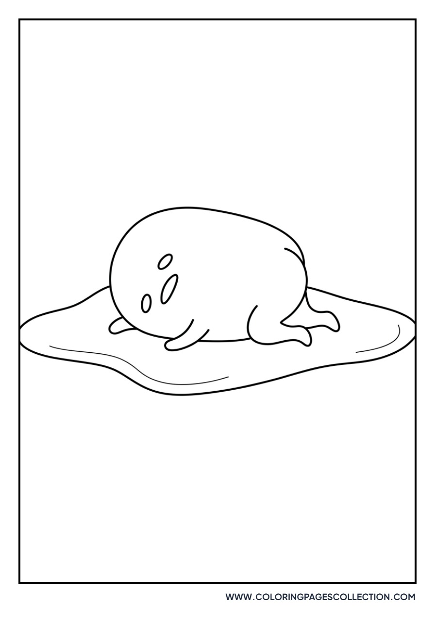 Gudetama Doing Yoga