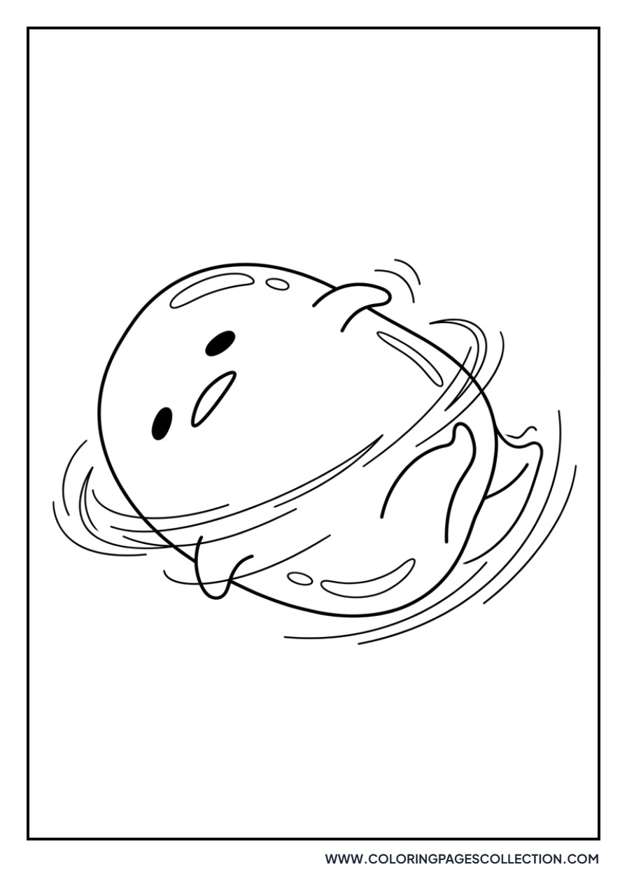 Gudetama Rolling Over