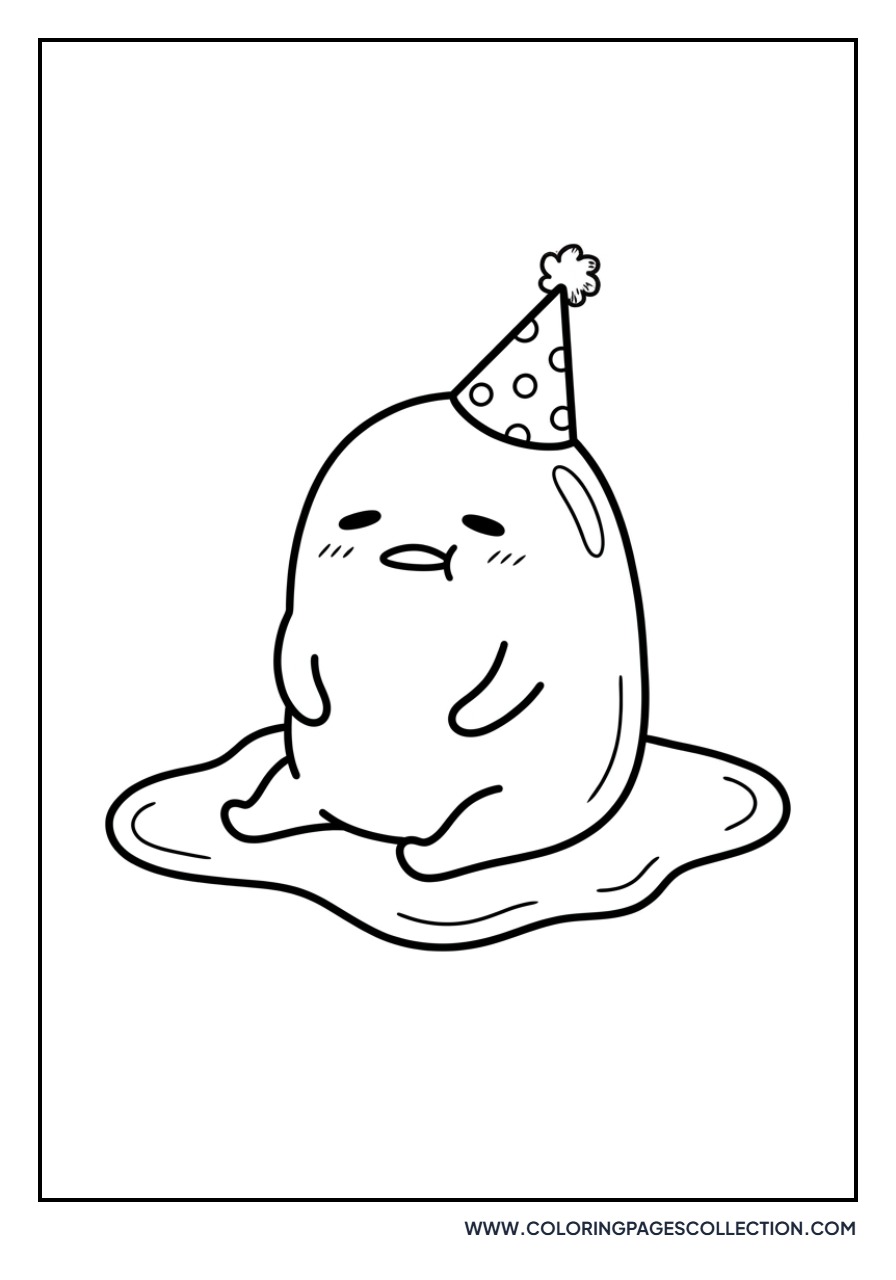 Gudetama Wearing a Hat