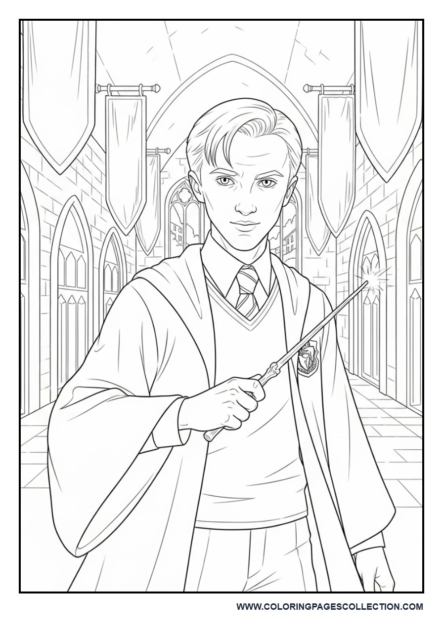 Draco Malfoy at Hogwarts