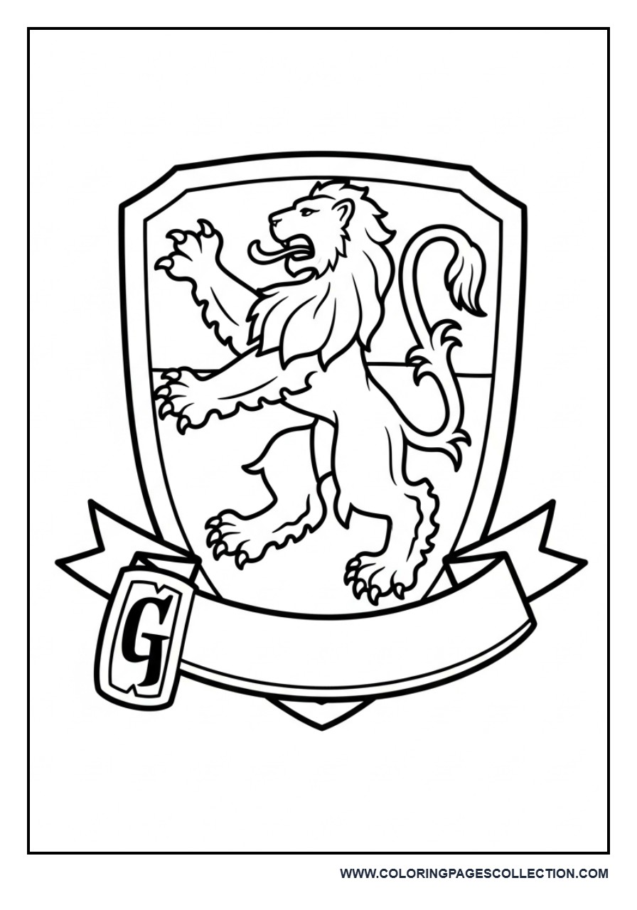 Gryffindor House Crest