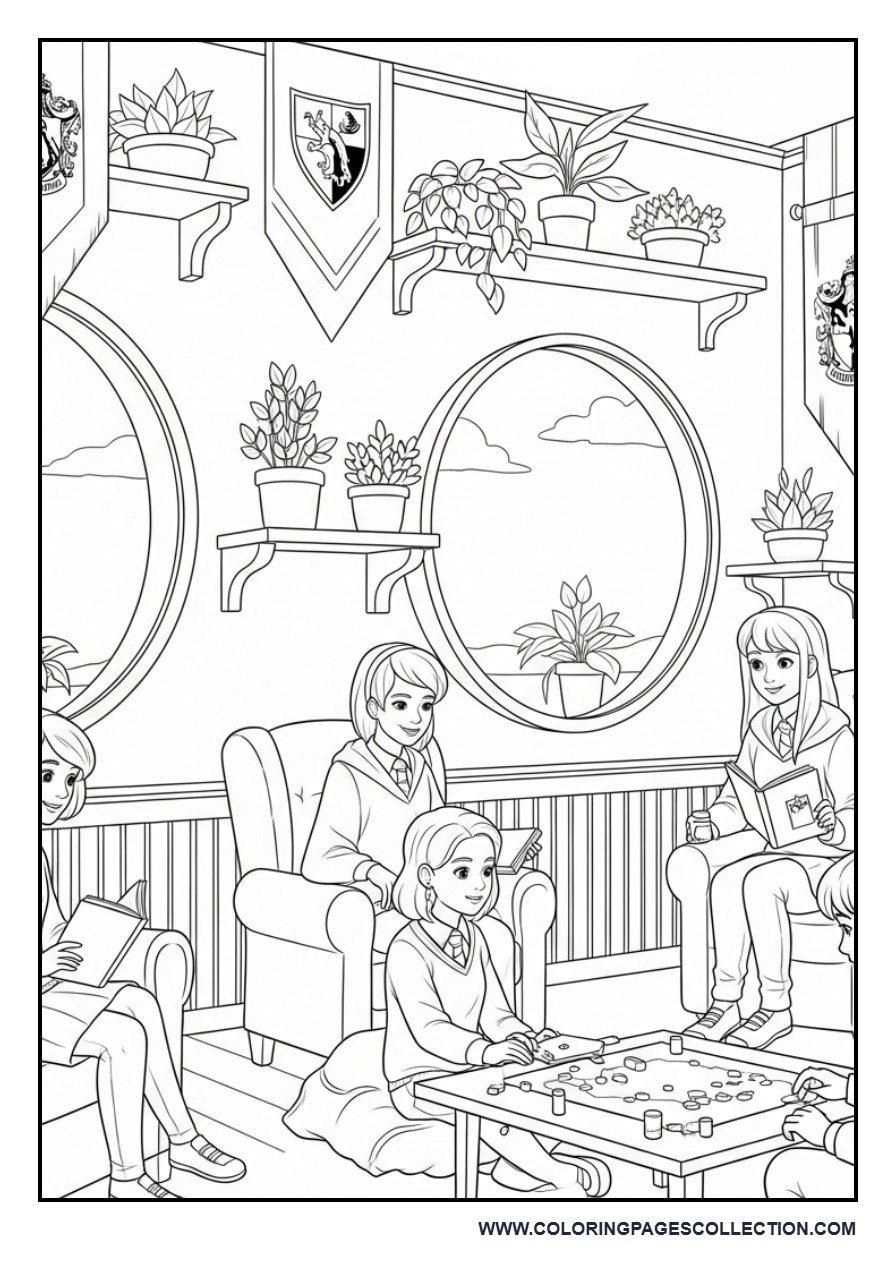 Hufflepuff Common Room Comfort