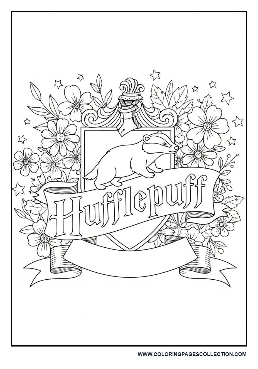 Hufflepuff House Crest