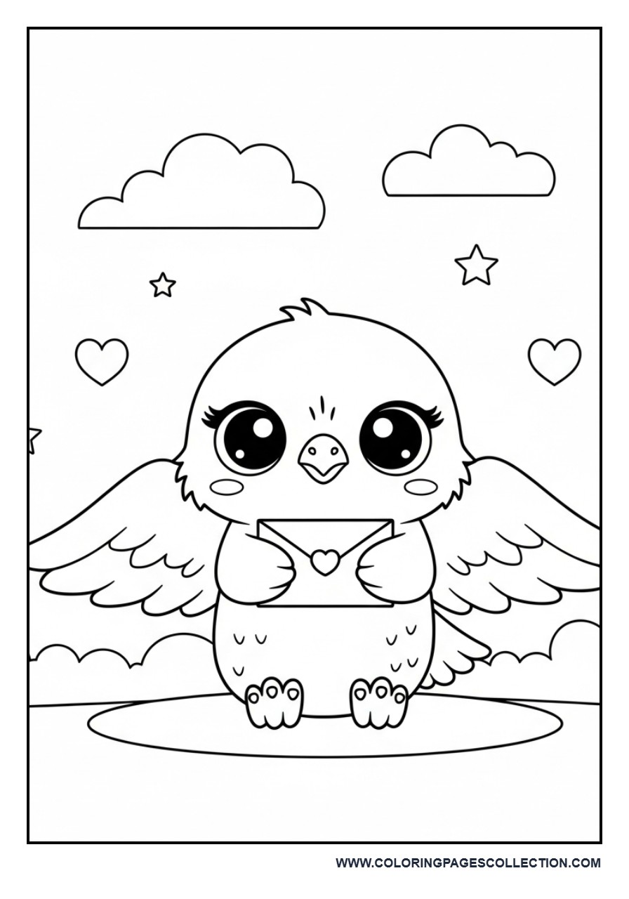 Kawaii Hedwig the Owl