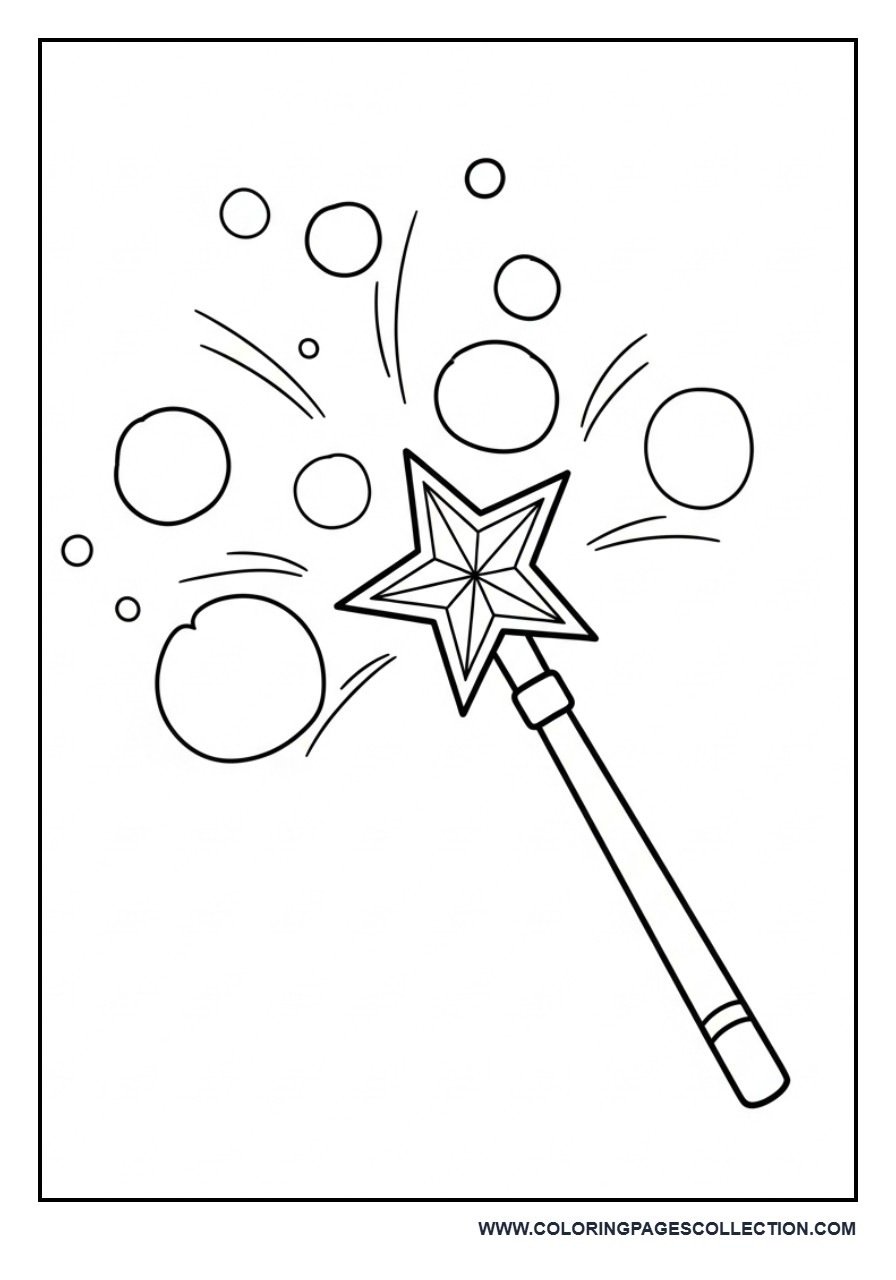 Magic Wand and Spell Sparks