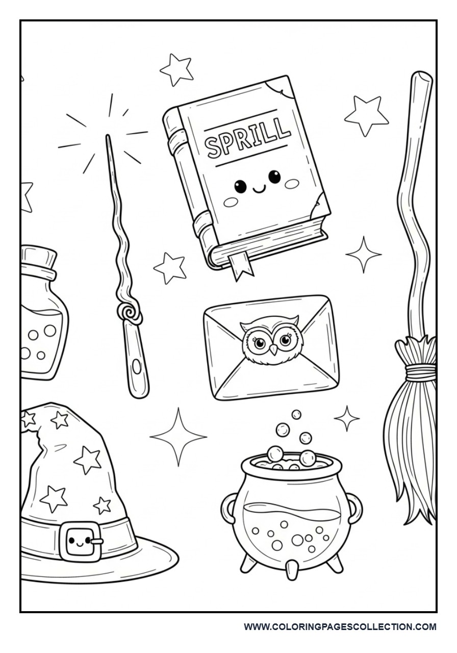 Magical Wizard Supplies Collection