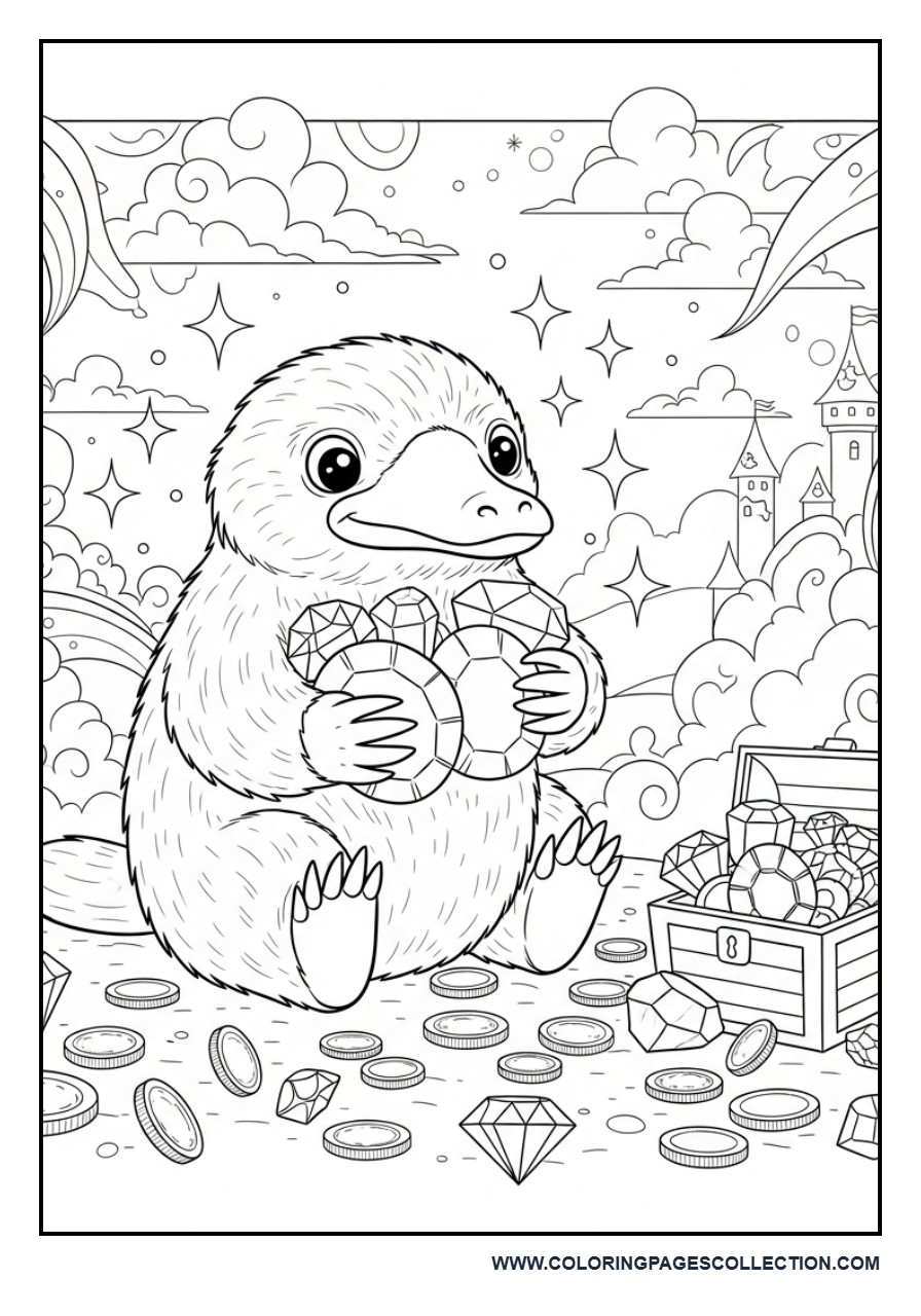 Niffler Discovering Treasure