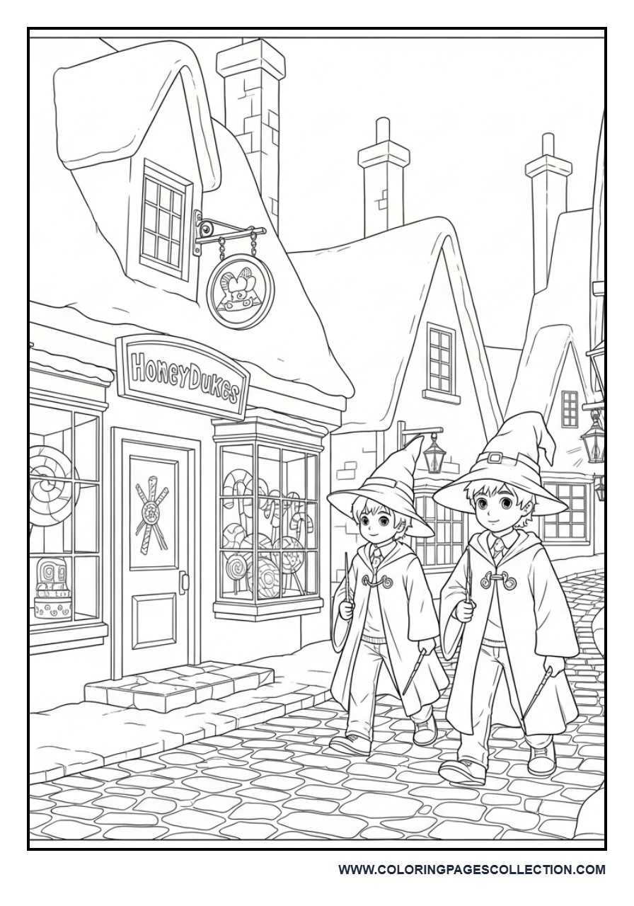 Shopping in Hogsmeade