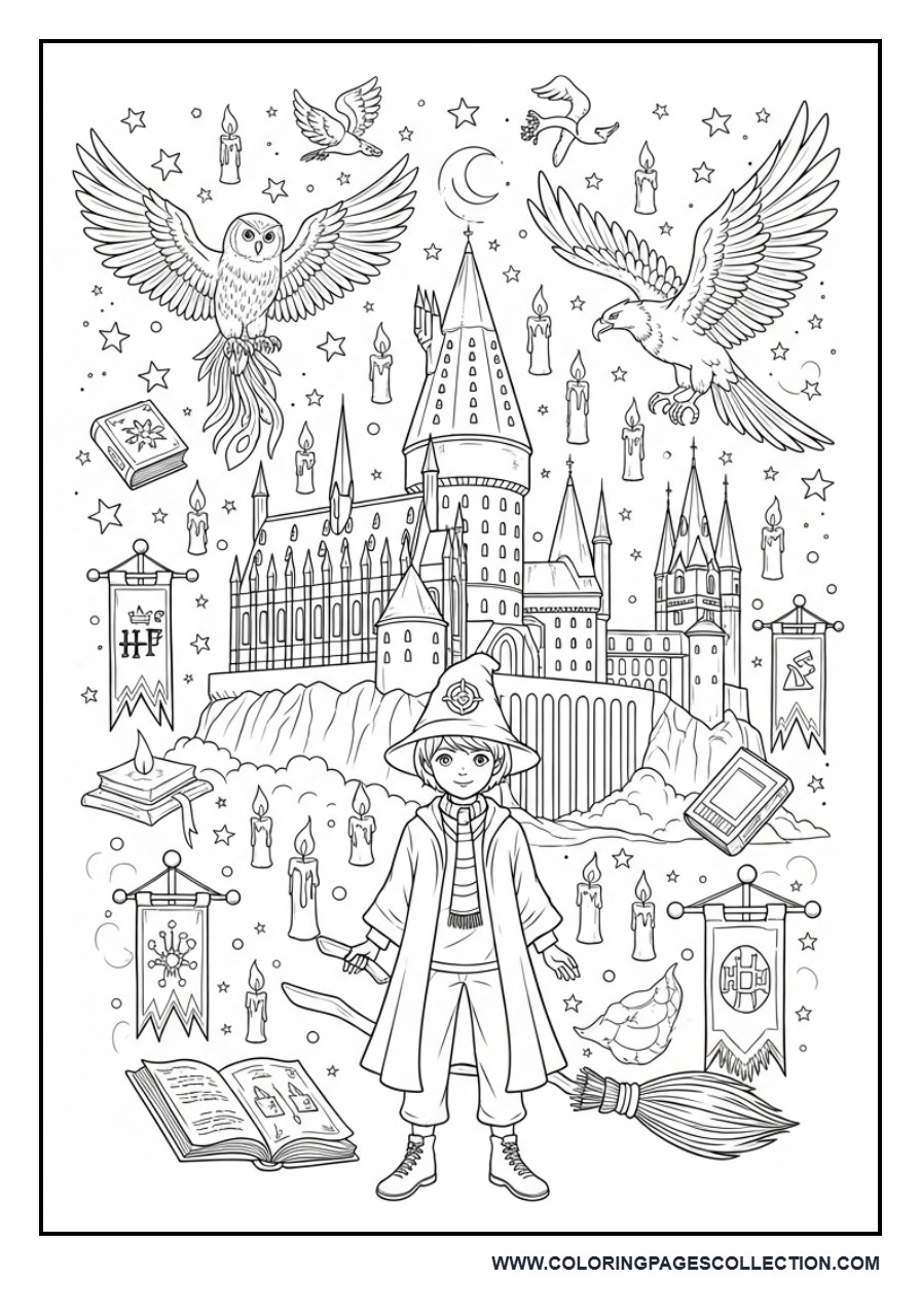 Ultimate Harry Potter Wizarding World Scene