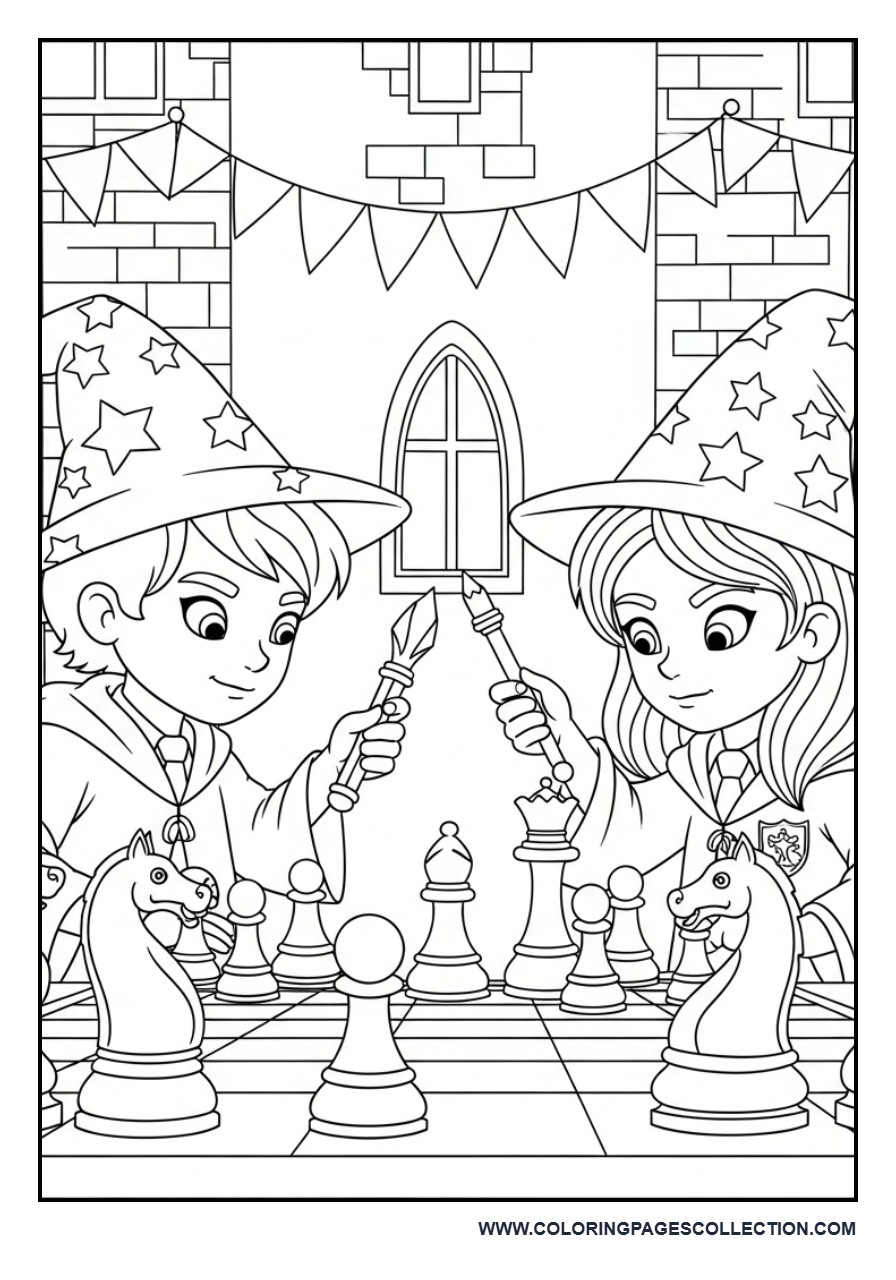 Wizard Chess Match