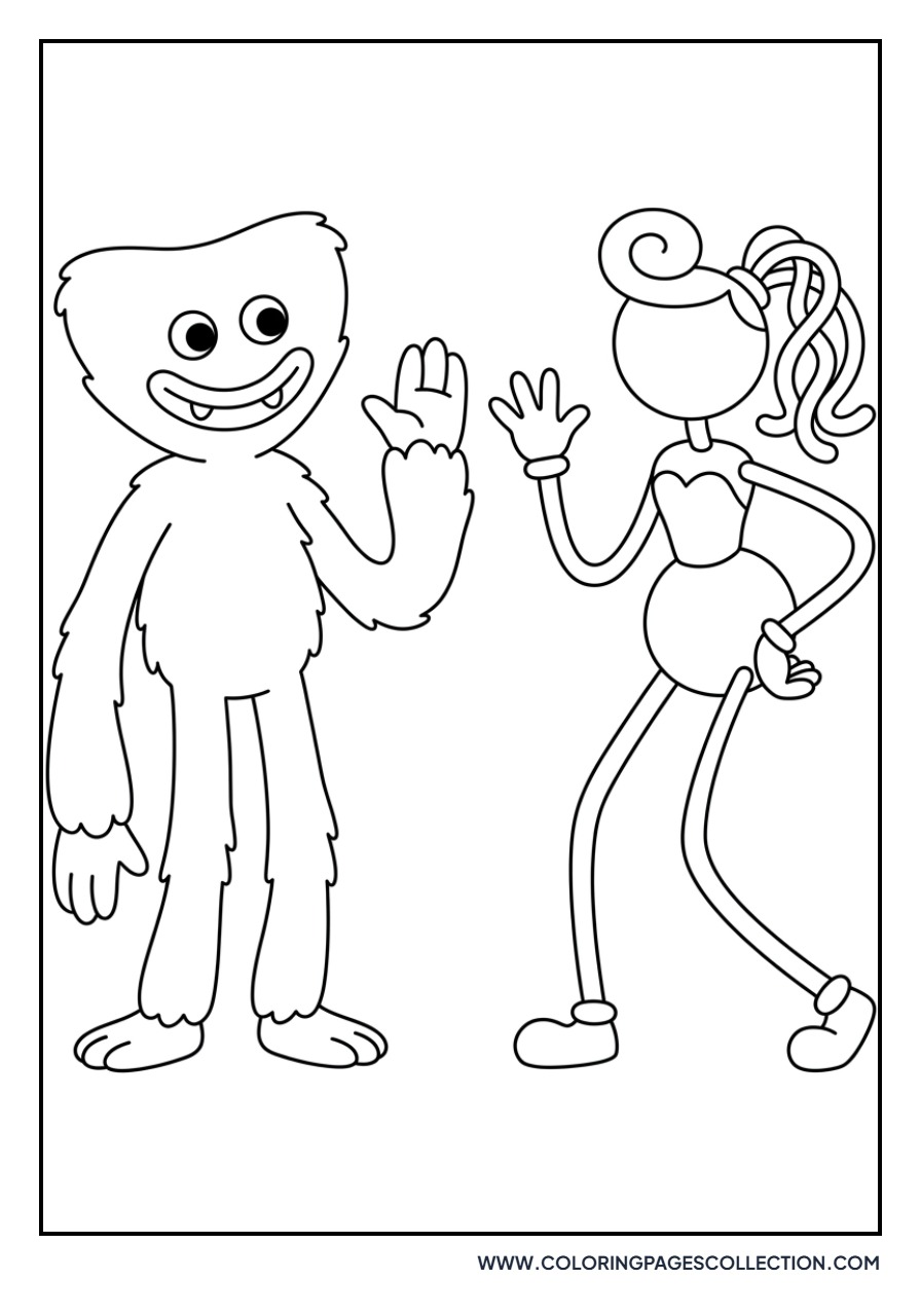 Huggy Wuggy and Mommy Long Legs