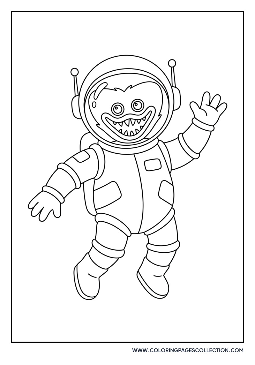 Huggy Wuggy Astronaut