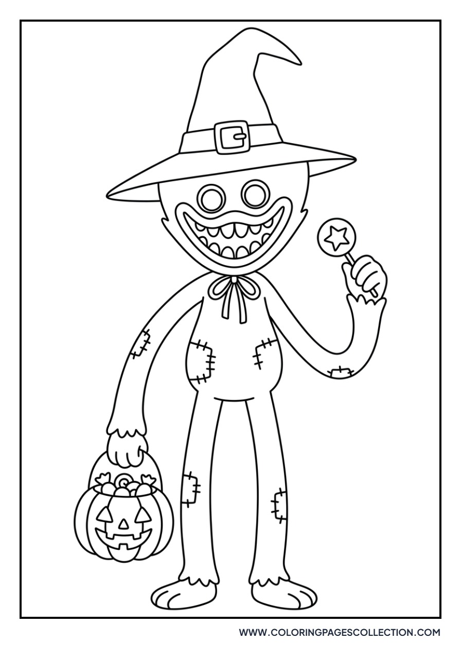 Huggy Wuggy Halloween Costume