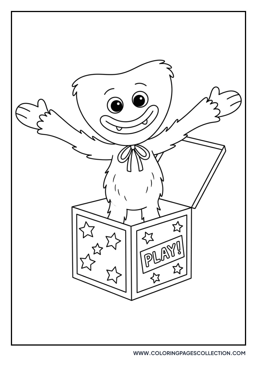 Huggy Wuggy in a Box