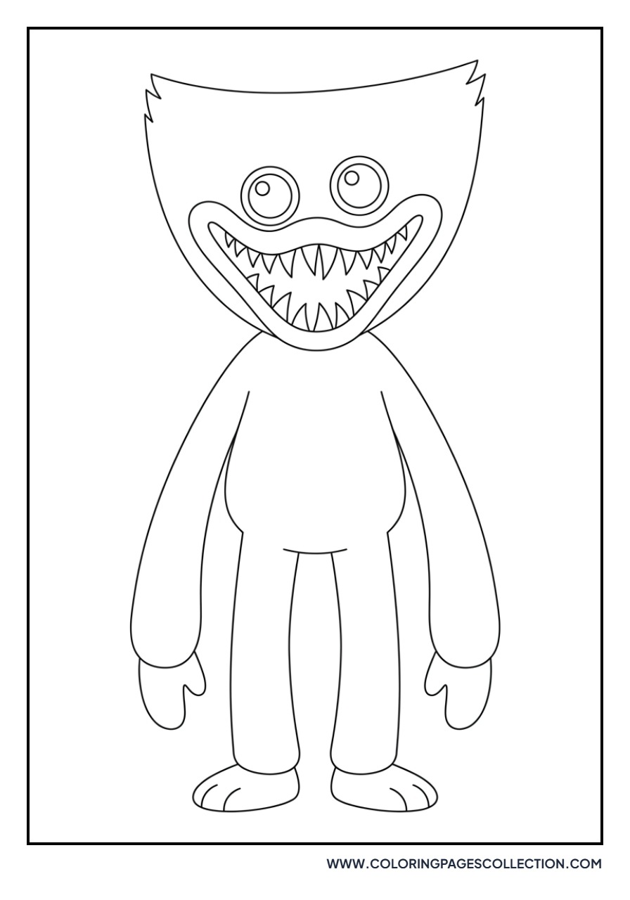 Huggy Wuggy Scary Smile