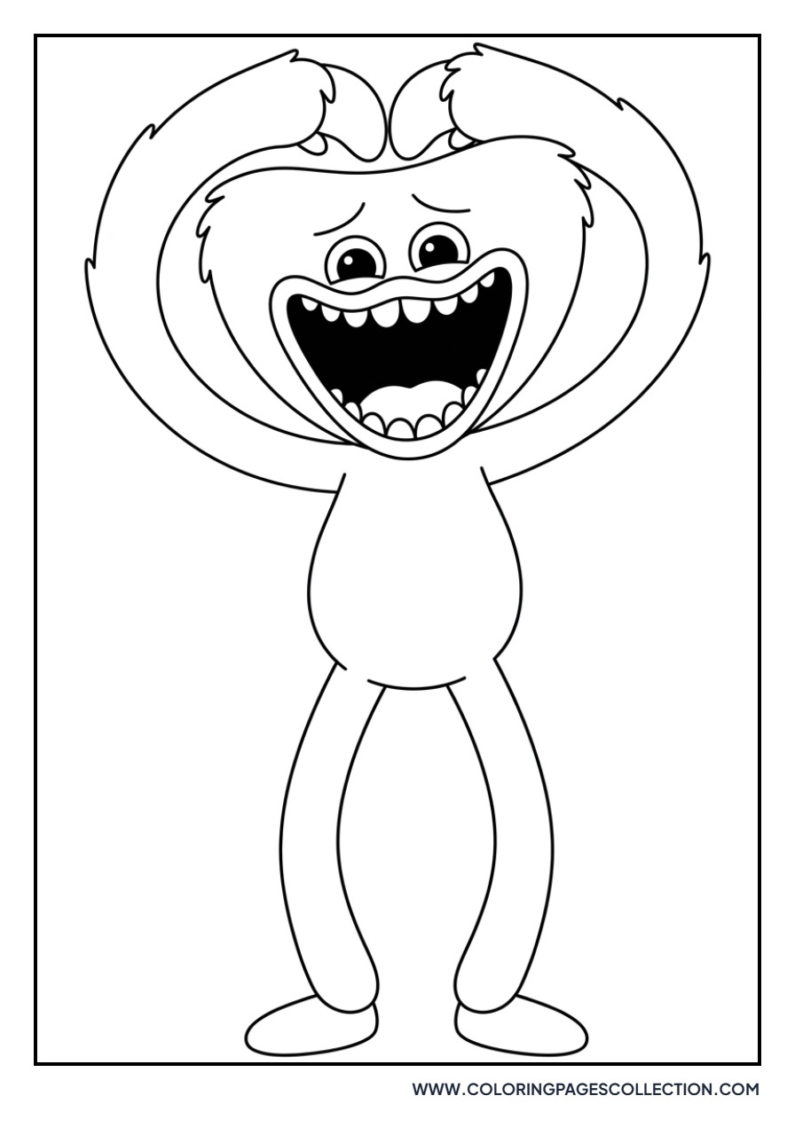Huggy Wuggy Screaming