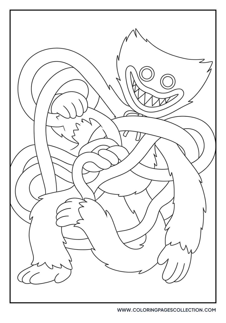 Huggy Wuggy Tangled Arms