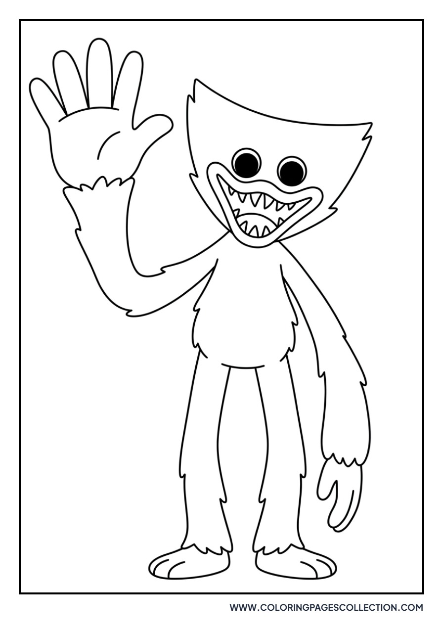 Huggy Wuggy Waving