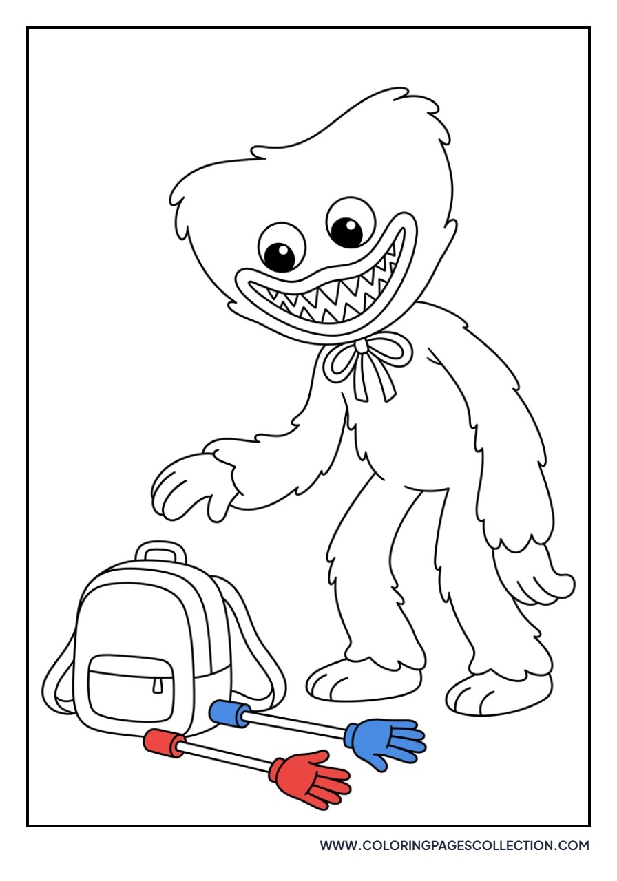 Huggy Wuggy with GrabPack