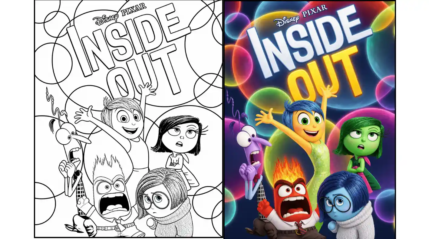 inside out coloring pages
