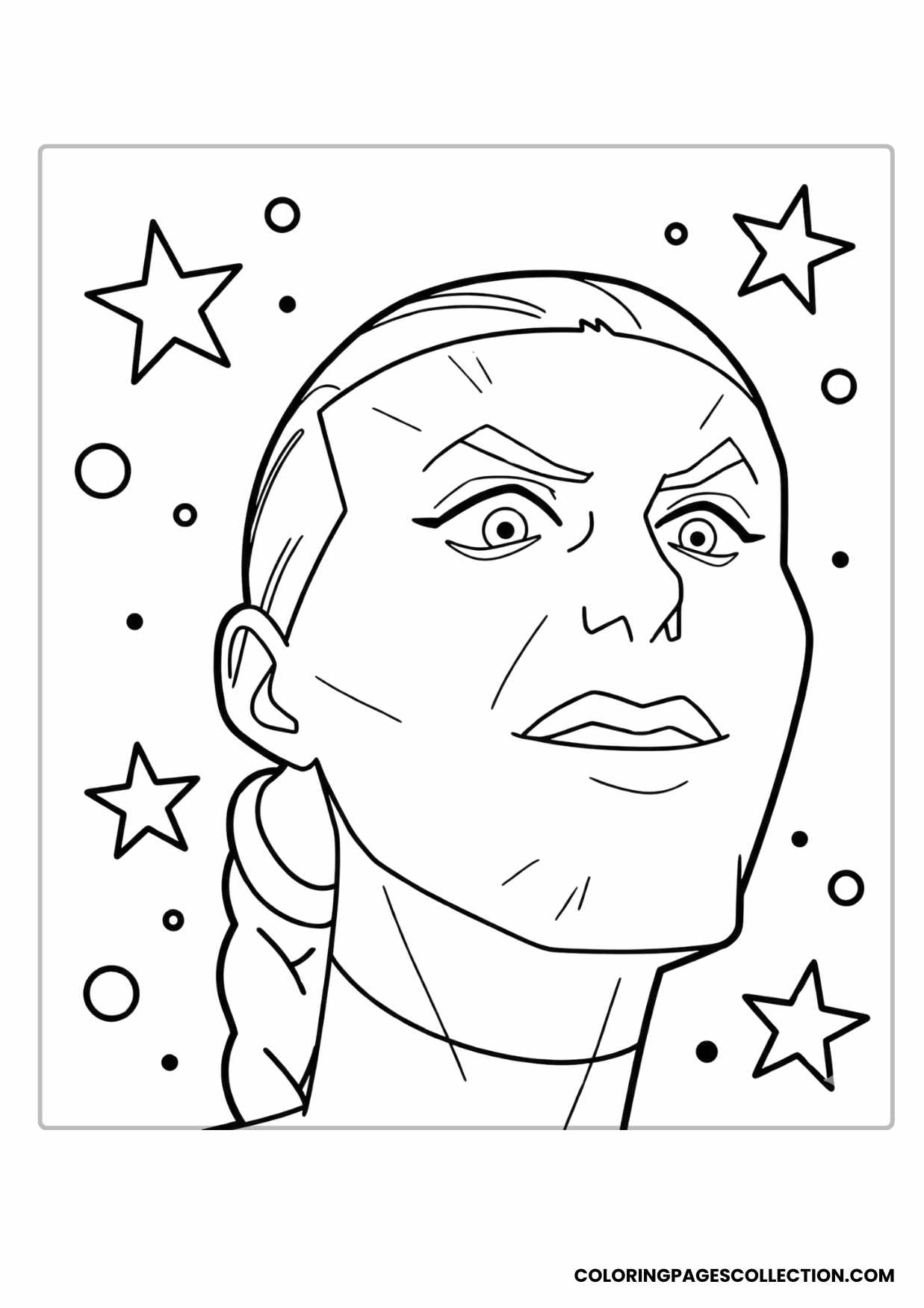 thula coloring sheet