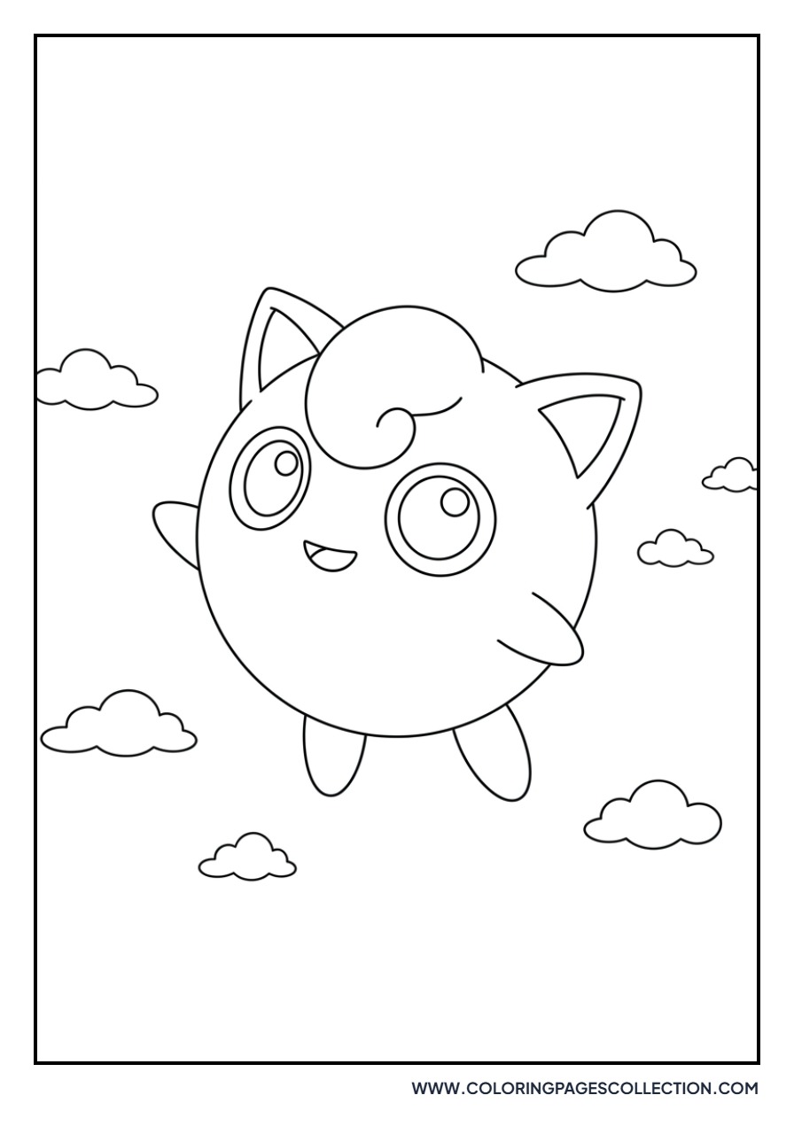 Jigglypuff Floating in Air