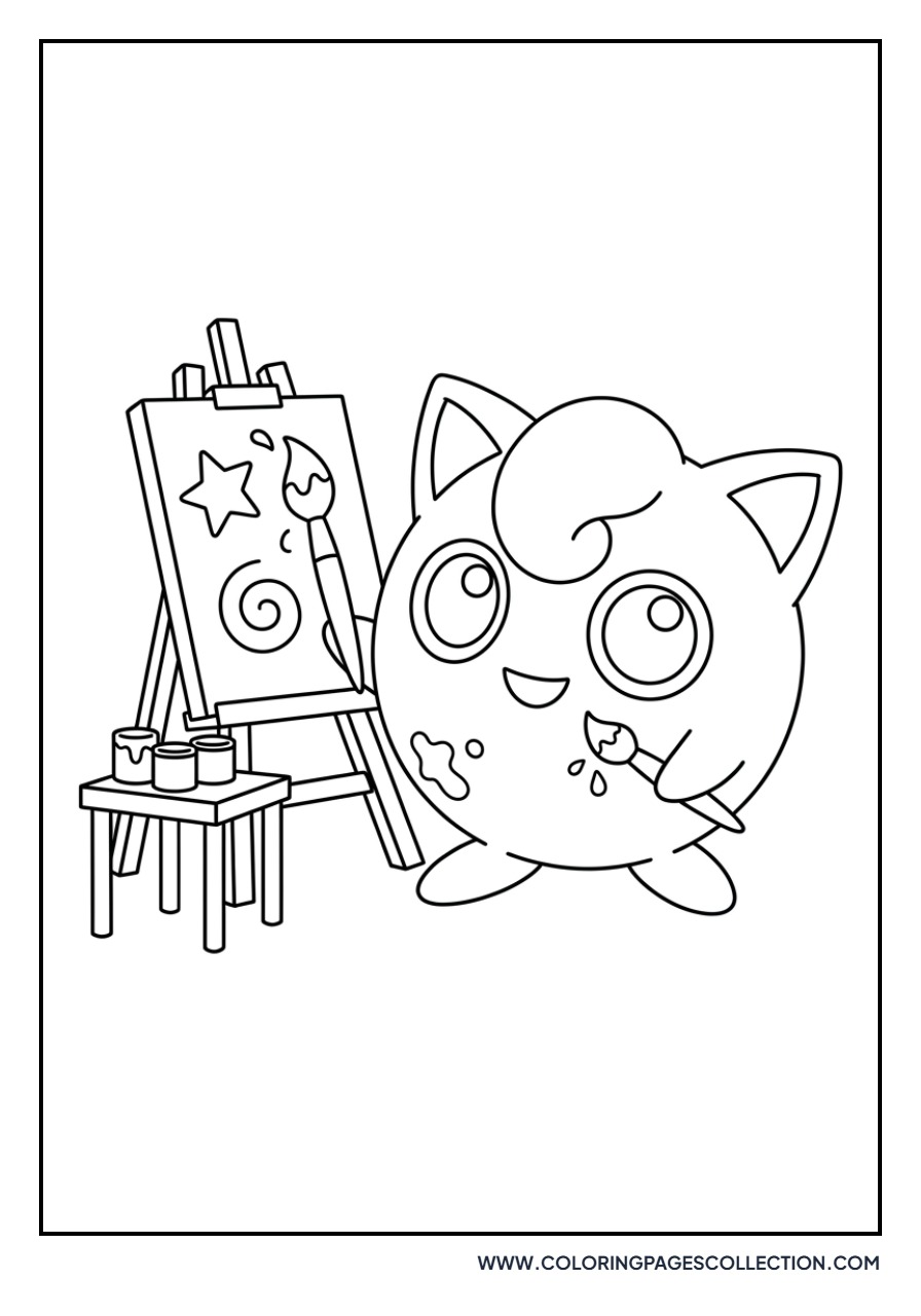 Jigglypuff the Artist