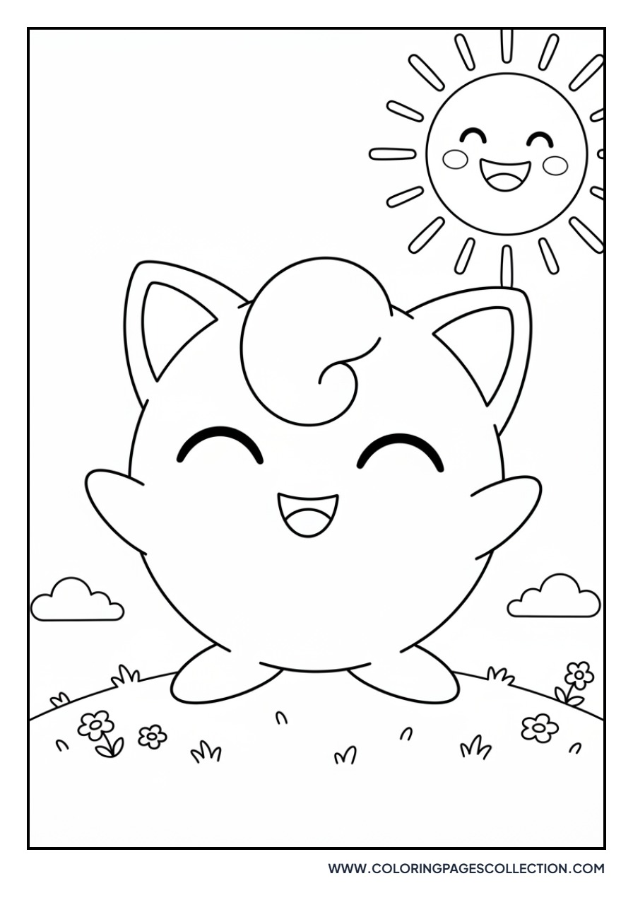 Jigglypuff with a Sun