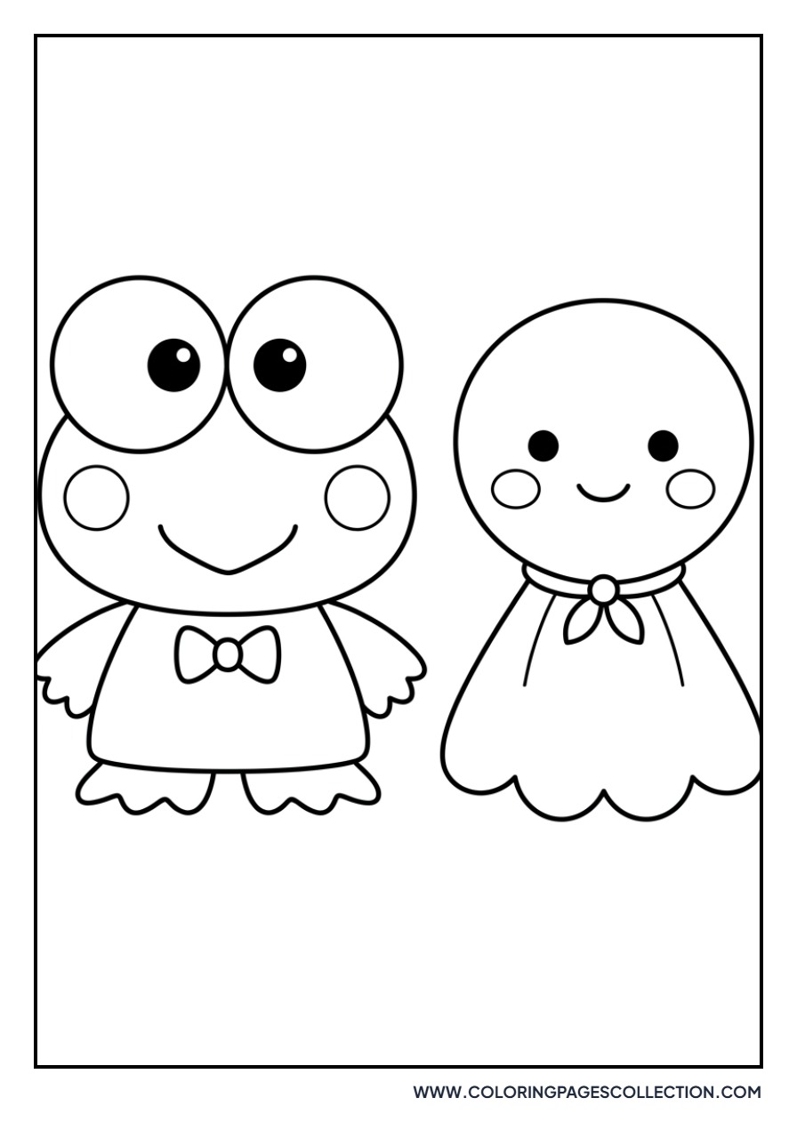 Keroppi and Teru Teru