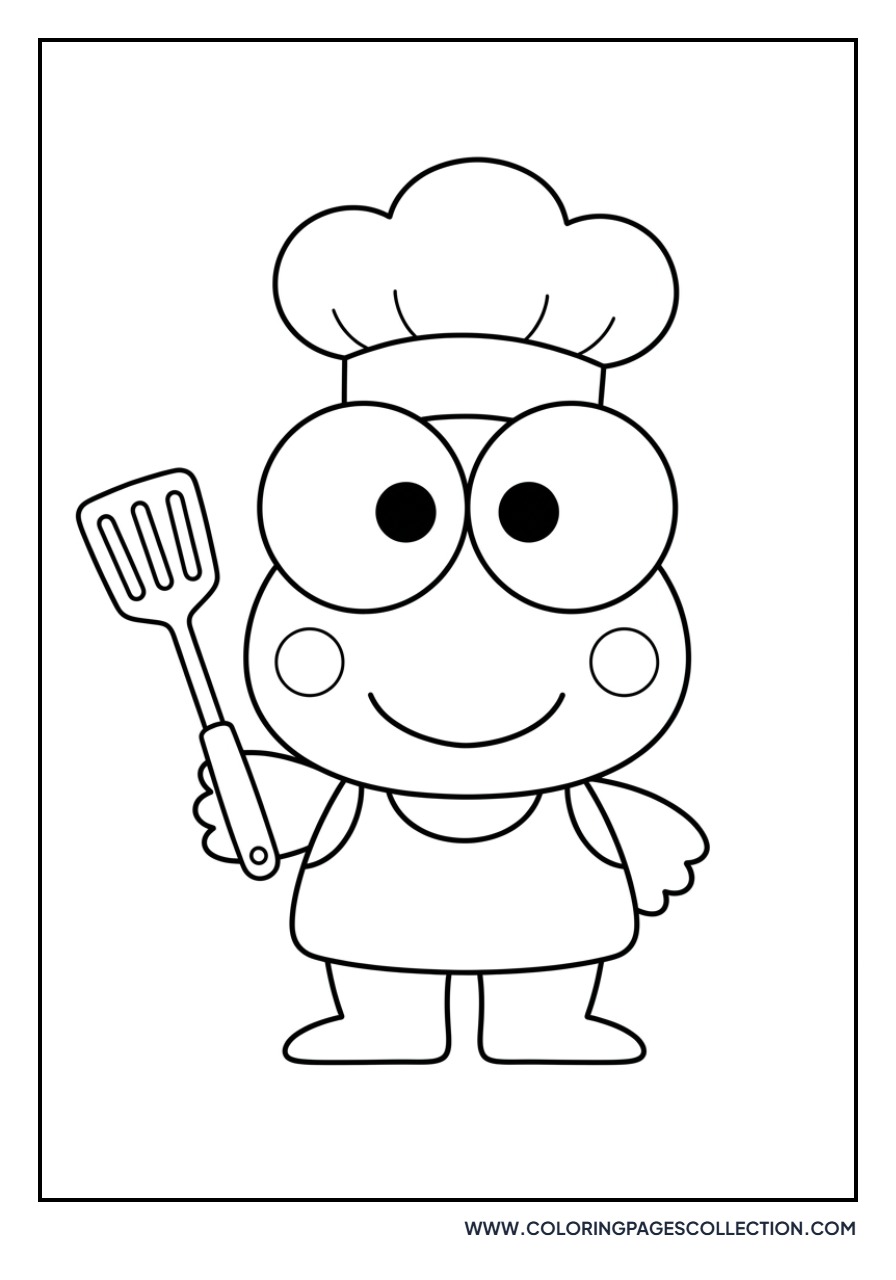 Keroppi as a Chef