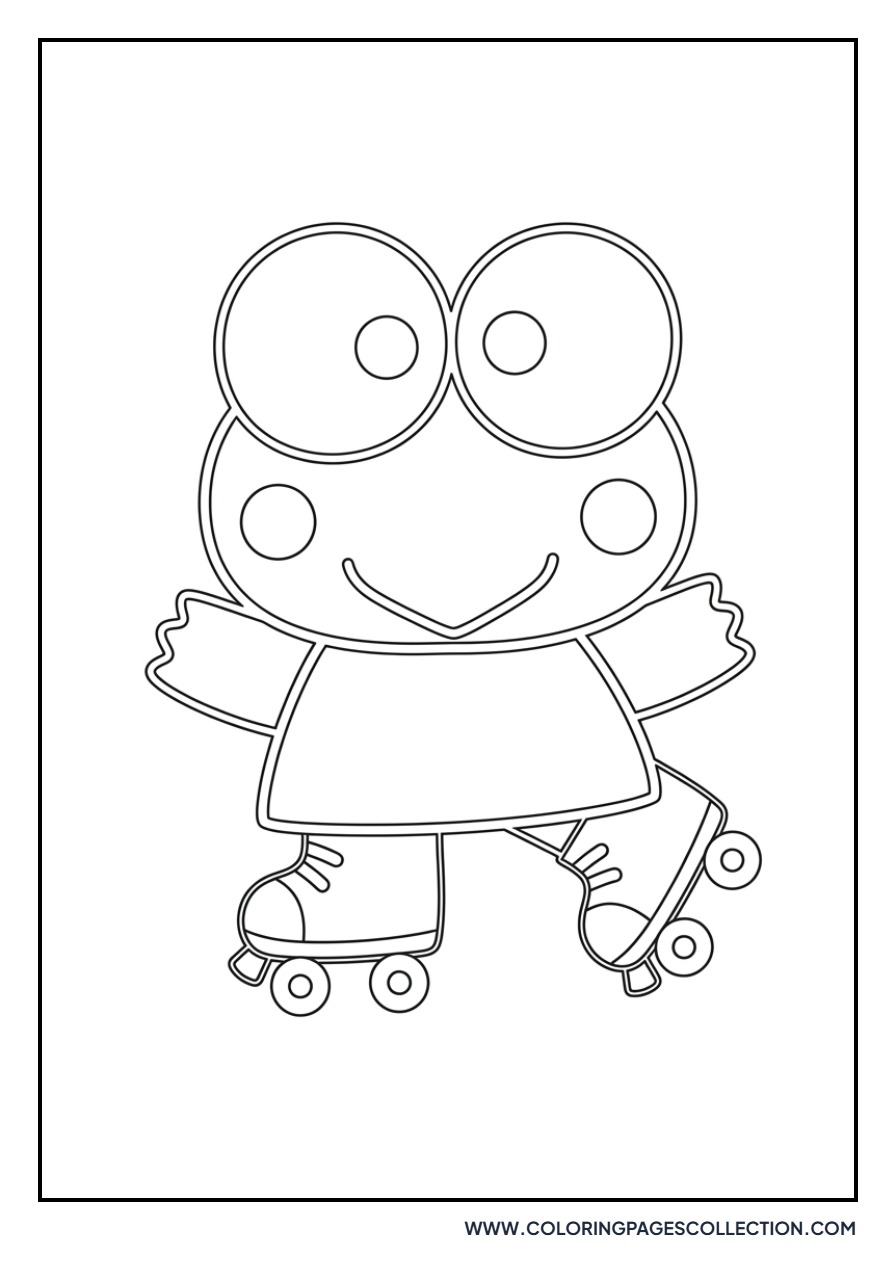 Keroppi Skating